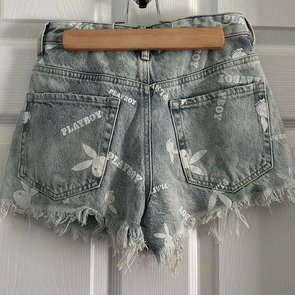 Playboy by Pacsun denim shorts. - Picture 2 of 4